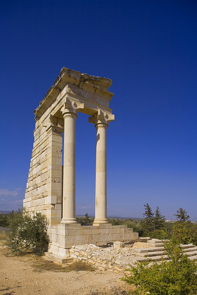 Apollo Hylates temple, Ancient City of Kourion, Kourion, South Cyprus, Cyprus