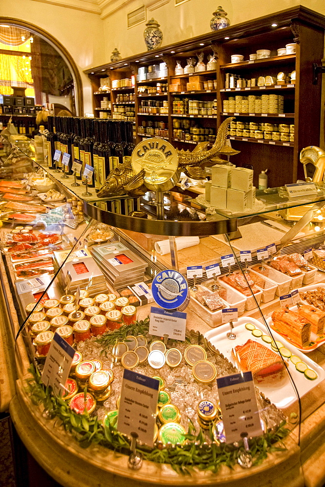 Dahlmeier Delicatessen shop, Caviar, Munich, Germany