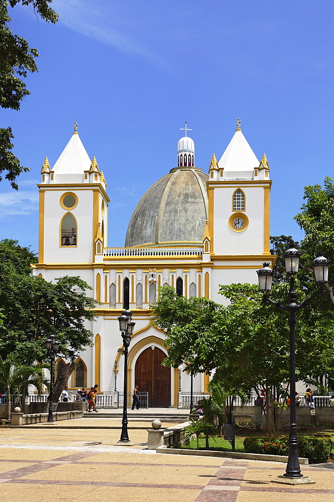 Iglesia de San Nicolas de Bari, Plaza Bolivar, Porlamar, Isla Margarita, Nueva Esparta, Venezuela