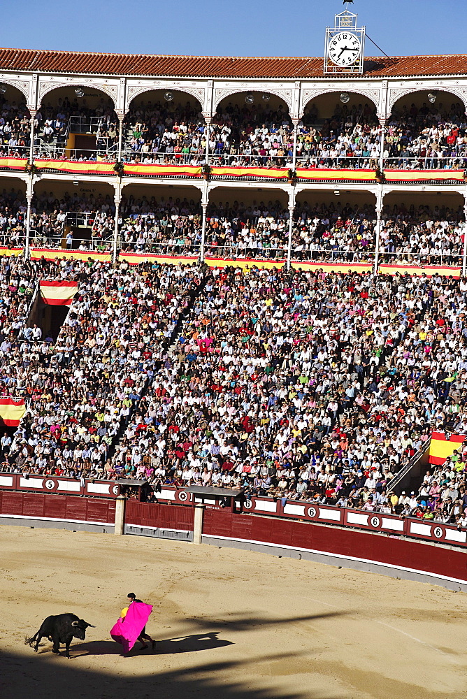 Bullfight (Corrida de Toros), Las Ventas bullring, Madrid, Spain