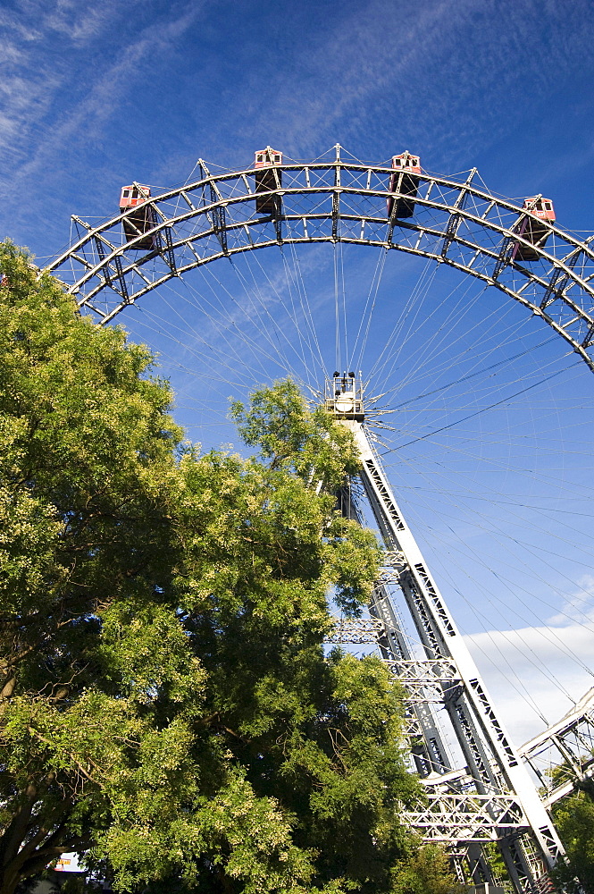 Big wheel, Prater, Vienna, Austria, Europe