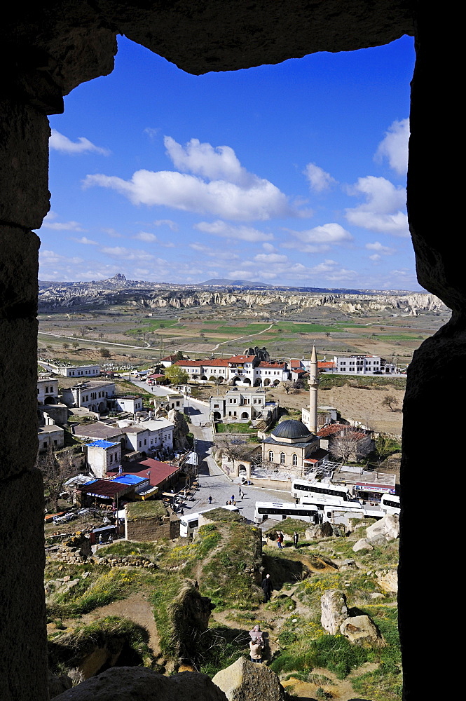 Monolithic church near Cavusim, Goereme valley, Goereme, Cappadocia, Turkey