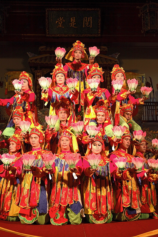 Theater play, Imperial Theater, Citadel, Imperial City, Hue, Trung Bo, Vietnam