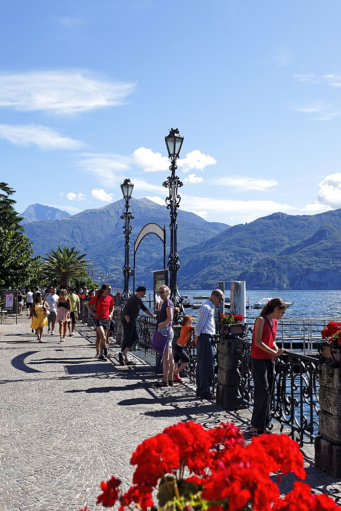 Seafront, Menaggio, Lake Como, Lombardy, Italy