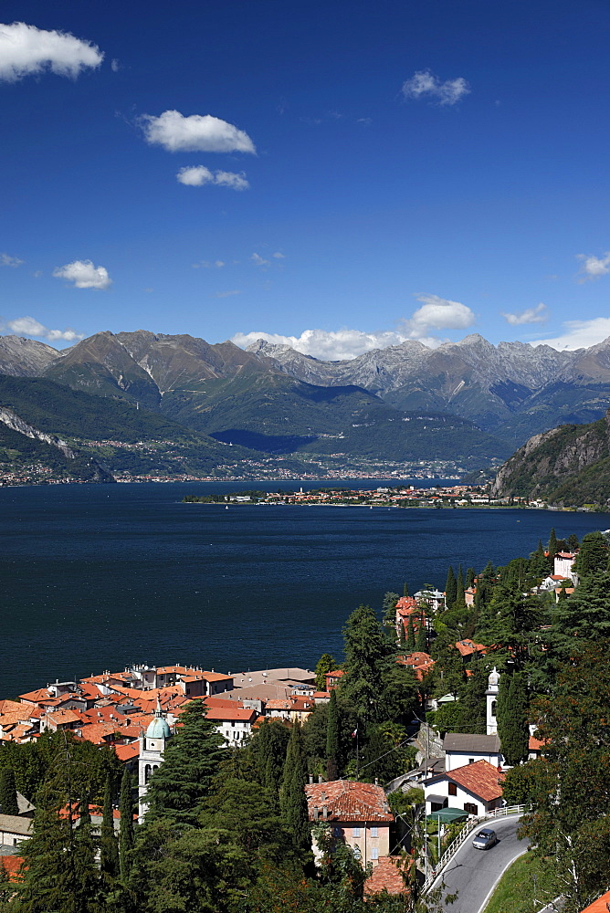 City view, Bellano, Lake Como, Lombardy, Italy