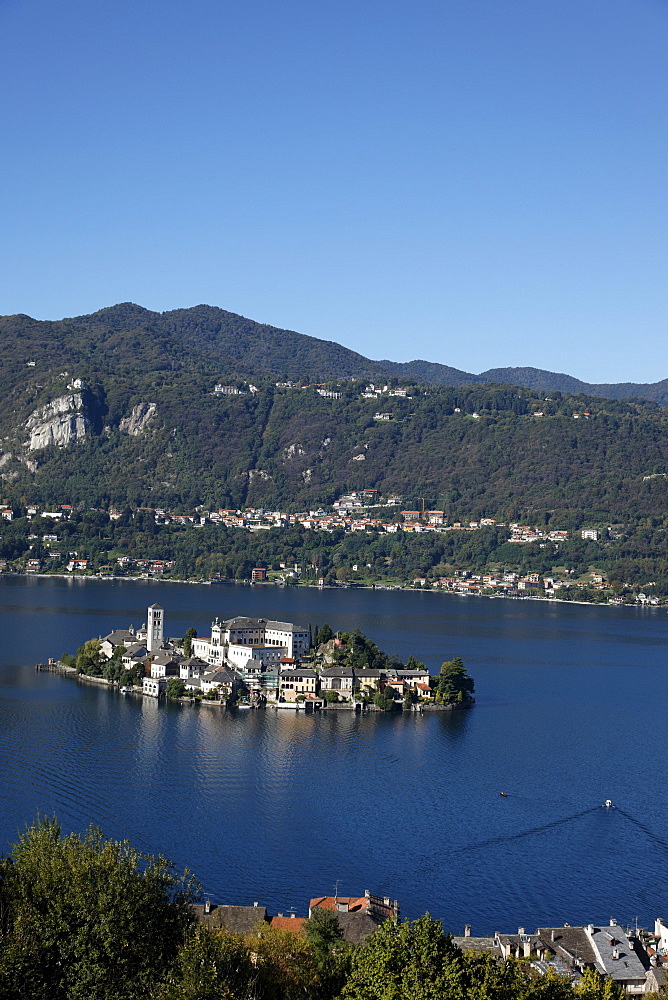 Isola San Giulio, Lago d' Orta, Piedmont, Italy