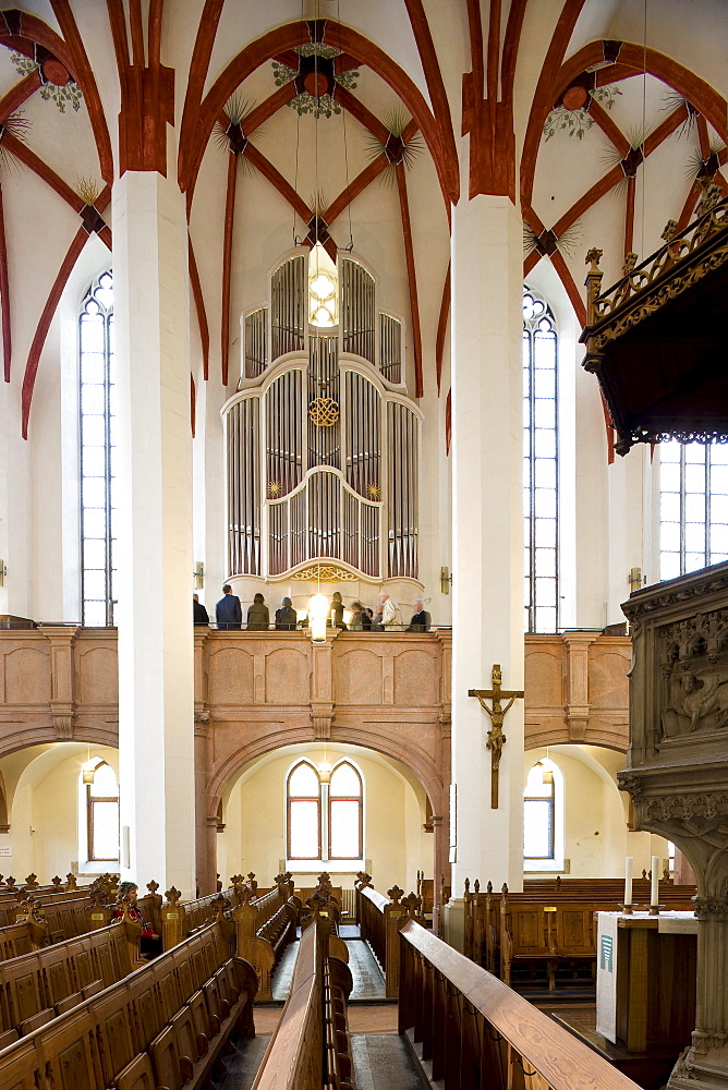 St. Thomas Church, Leipzig, Saxony, Germany, Europe