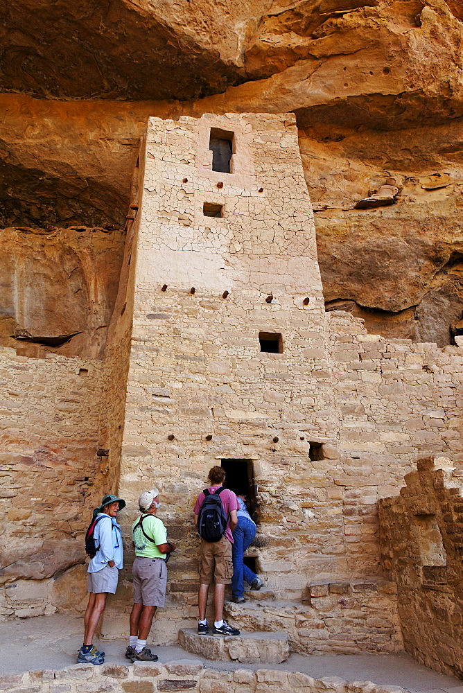 Cliff Palace at Mesa Verde National Park, Colorado, USA, North America, America