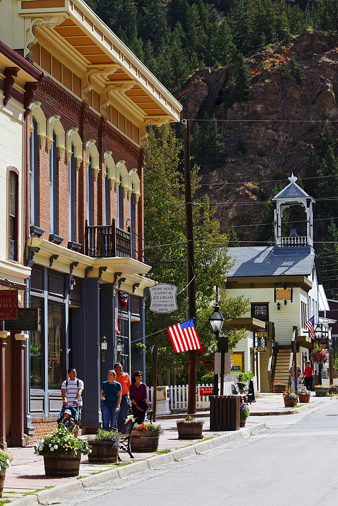 Georgetown, 6th Street, Colorado, USA, North America, America