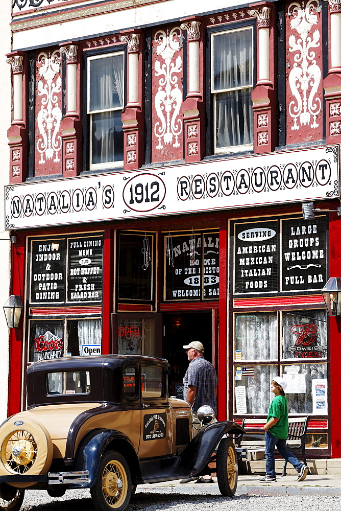 Natalia's 1912 restaurant, Silverton, Colorado, USA, North America, America