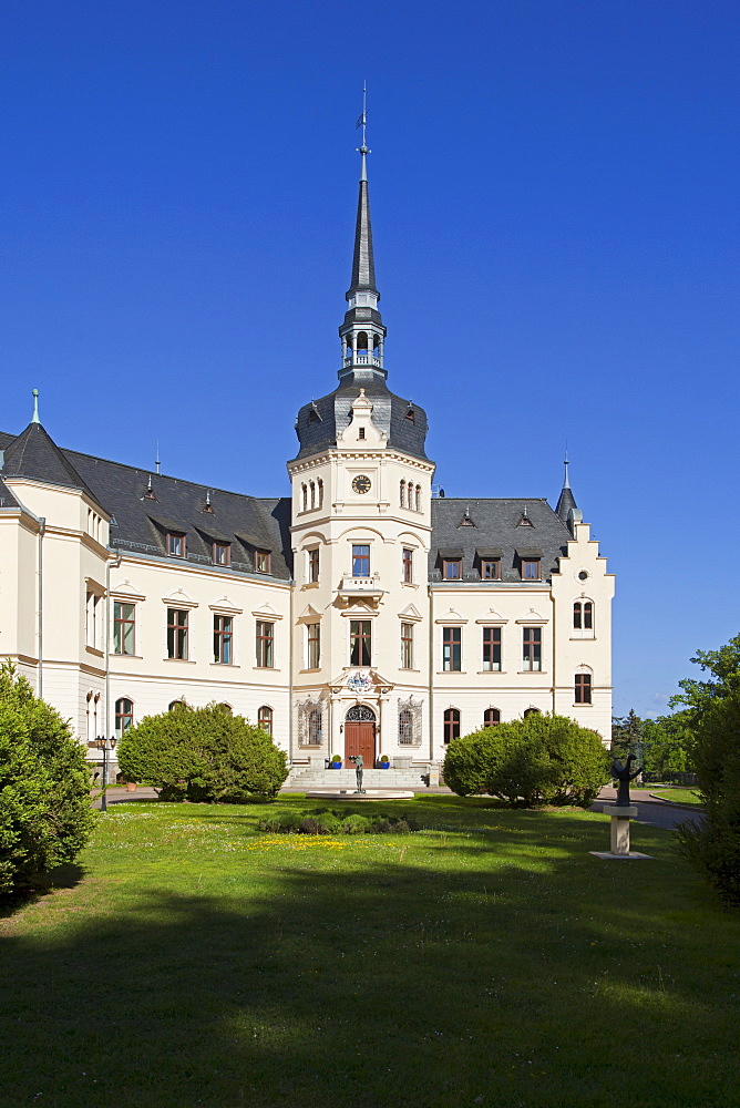 Castle hotel Ralswiek, Ruegen island, Baltic Sea, Mecklenburg-West Pomerania, Germany