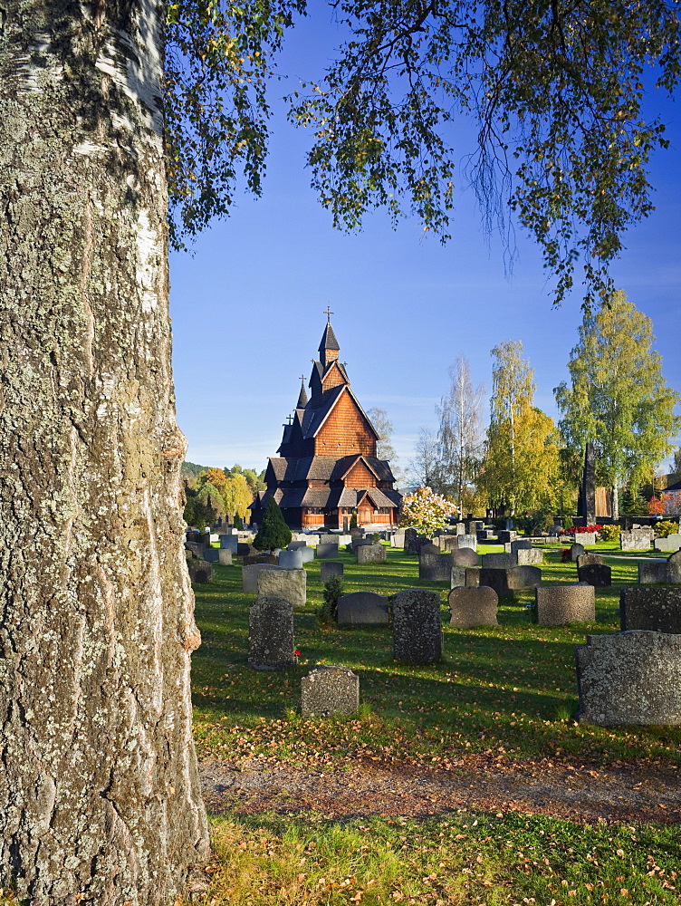 Heddel stave church, Heddal, Notodden, Telemark, Norway