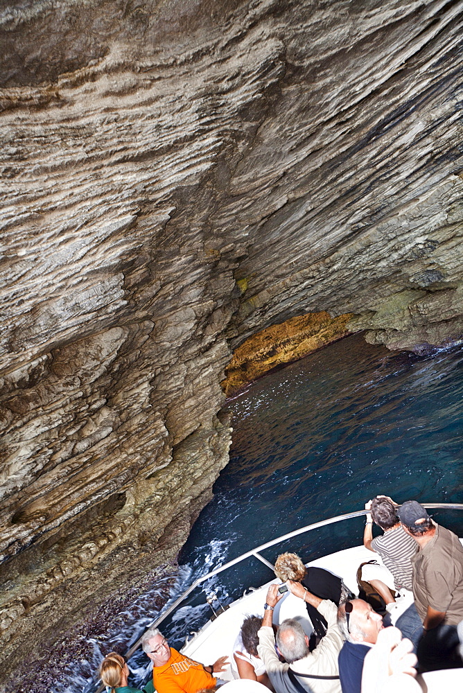 Grotto Sdragonato, Bonifacio, Corsica, France