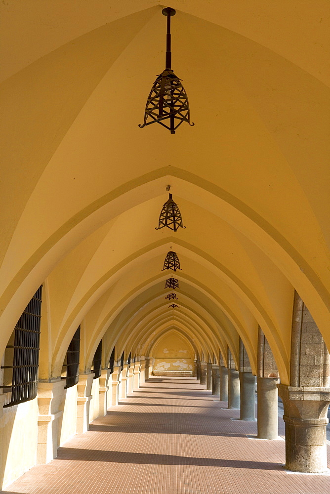 Arched Passageway, Rhodes, Dodecanese Islands, Greece