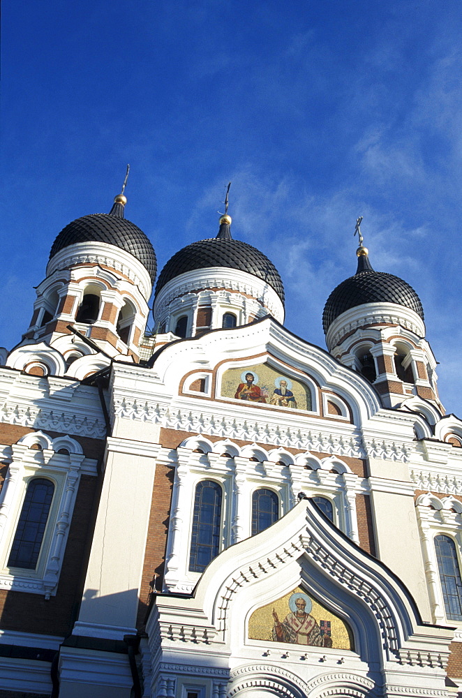 Alexander Nevski Cathedral in the sunlight, Toompea, Tallinn, Estonia, Europe