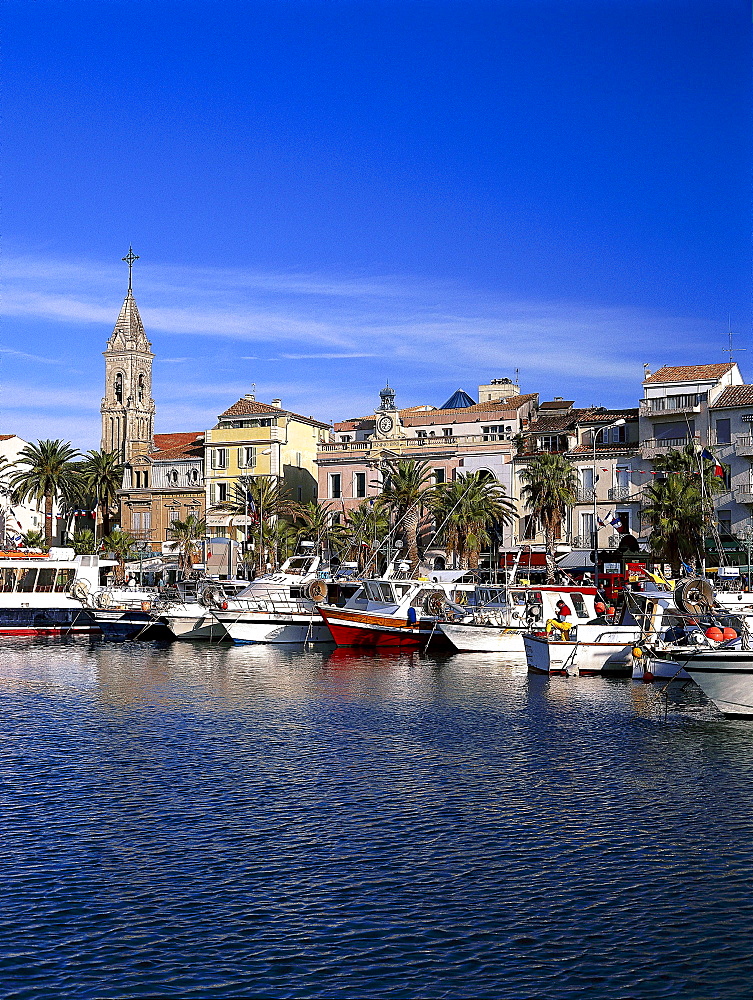 Hafen, Sanary-sur-Mer, Cote d'Azur, Var, Provence, France