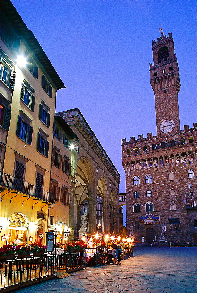 Palazzo Vecchio, Piazza della Signoria, Florence Tuscany, Italy