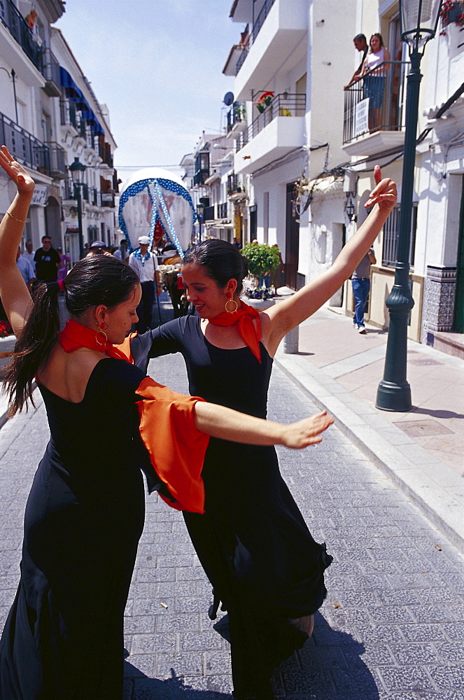 Romeria de San Isidro, Nerja, Costa del Sol, Malaga, Andalusia, Spain