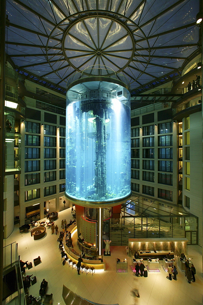 AquaDom, Radisson SAS Hotel, Berlin, Germany