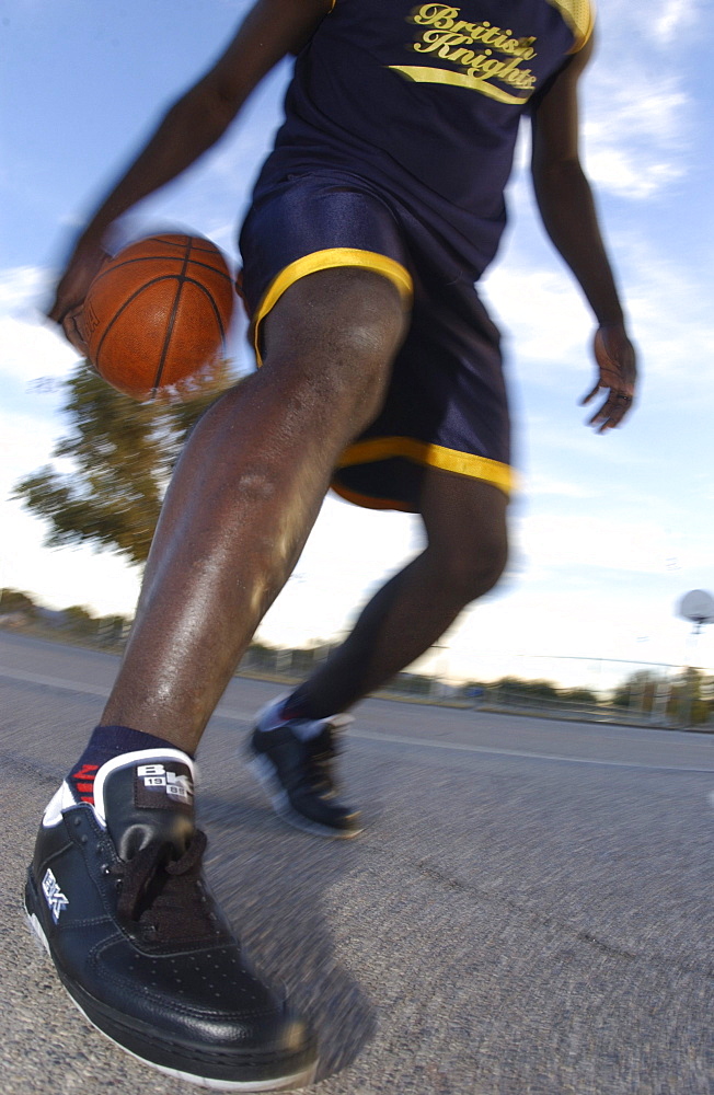 Basketball, Venice Beach, Los Angeles, California, USA