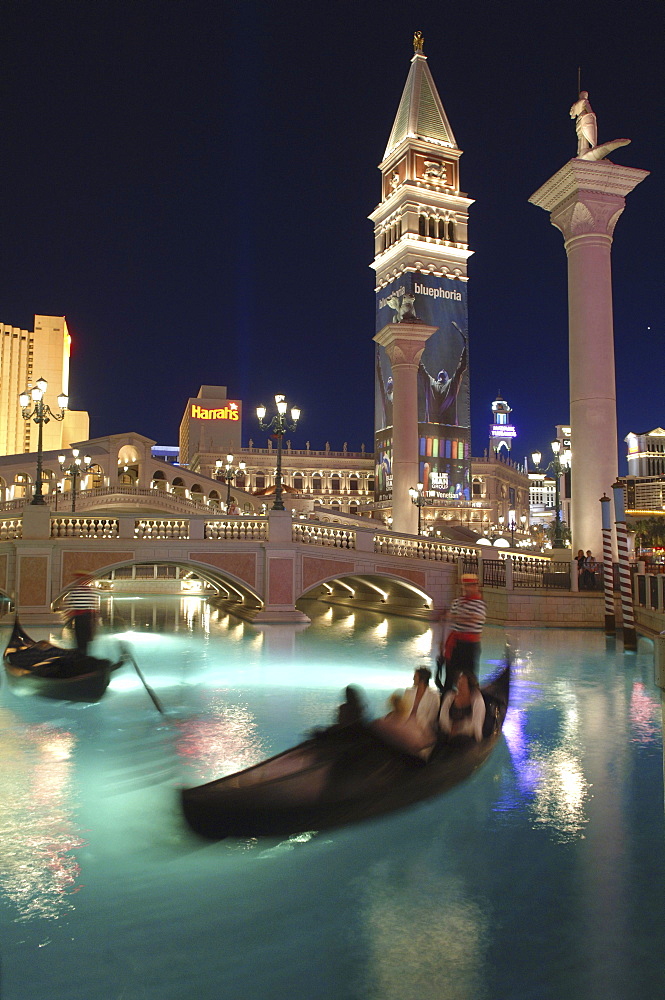 Canale Grande im La Venezia, Las Vegas, Nevada, USA00057225