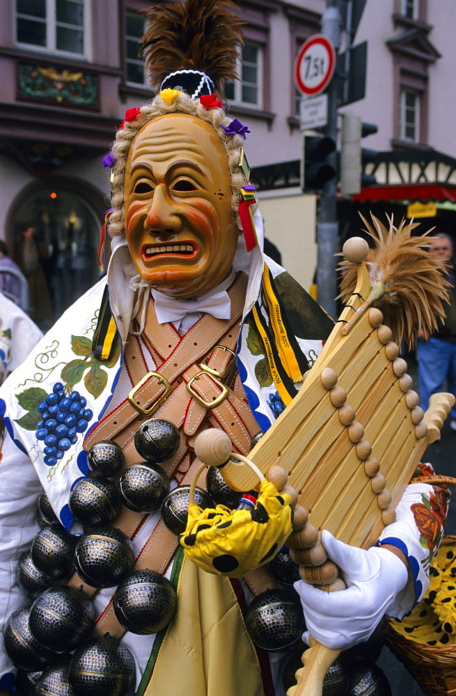 Europe, Germany, Baden-Wuerttemberg, Rottweil, Narrensprung in Rottweil