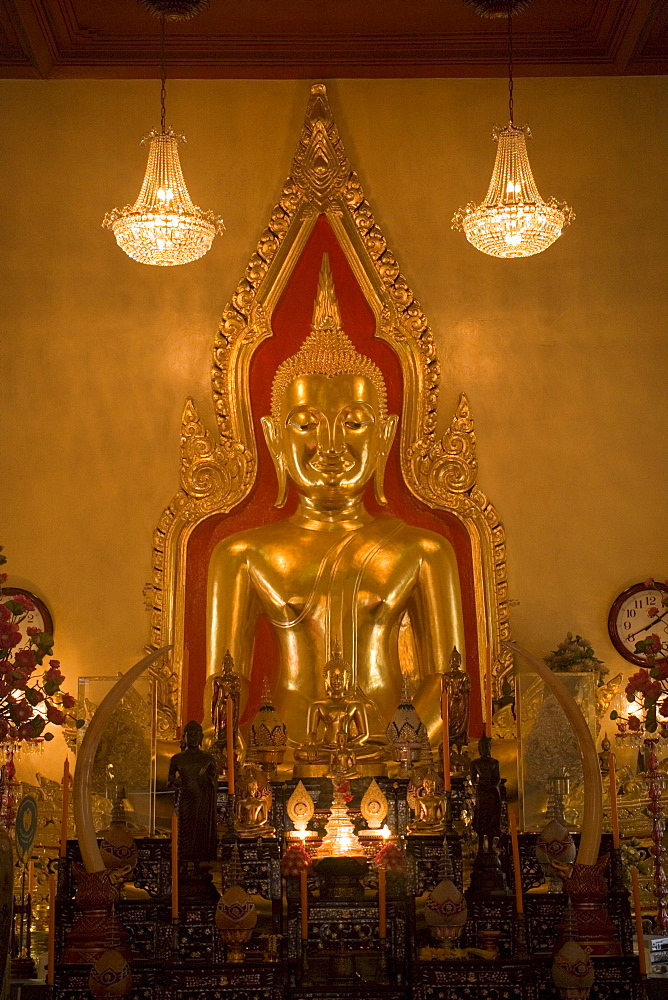 Gilded Buddha Shrine, Wat Suthat, Bangkok, Thailand