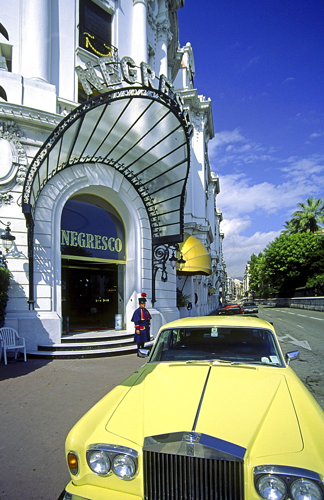 Rolls Royce, Hotel Negresco, Nice, French Riviera, France