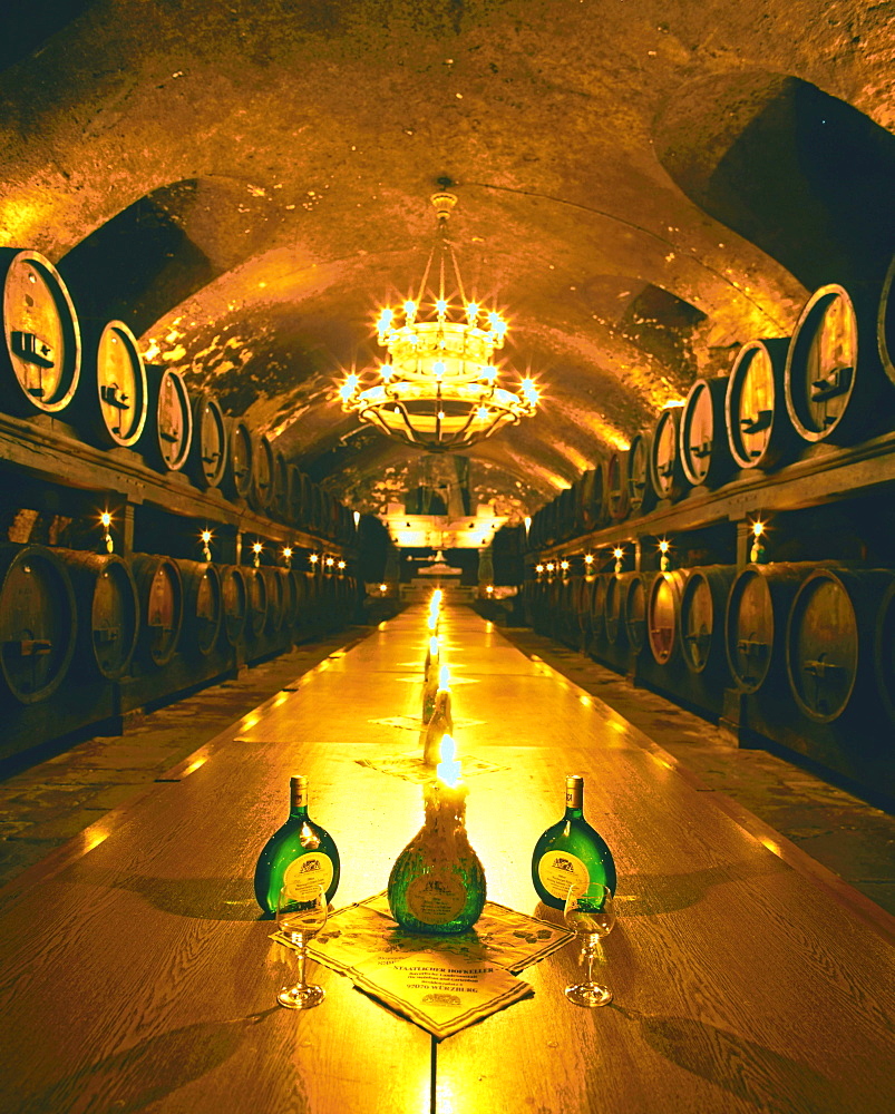 Wine cellar of Residence, Wuerzburg, Germany