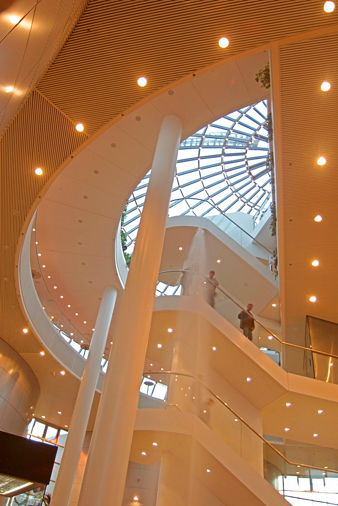 Cupola, staircase, La Perla, Reykjavik, Iceland, Europa