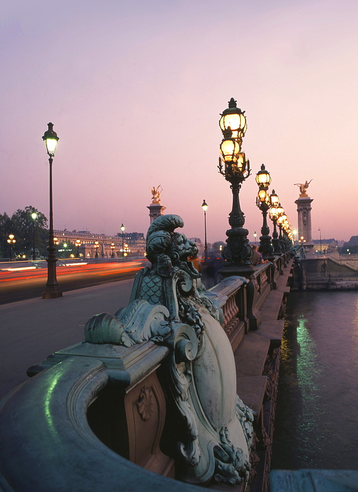 France, Paris, Pont Alexandre III