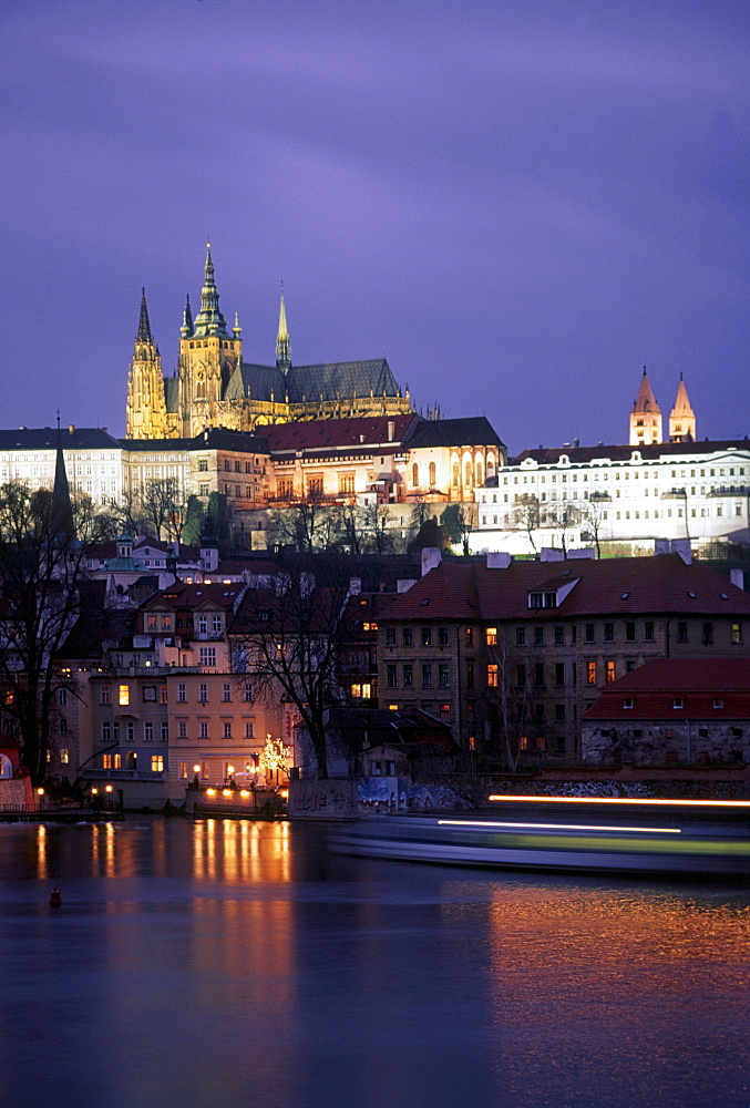 Charles Bridge, Hradschin, Castle, Prague, Czech Republic