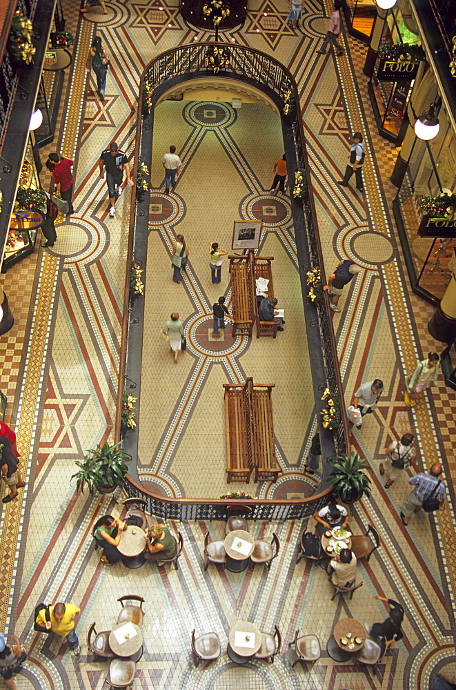 Mall in Queen Victoria Building. Its one of the world's finest shopping adresses. Sydney, New South Wales, Australia