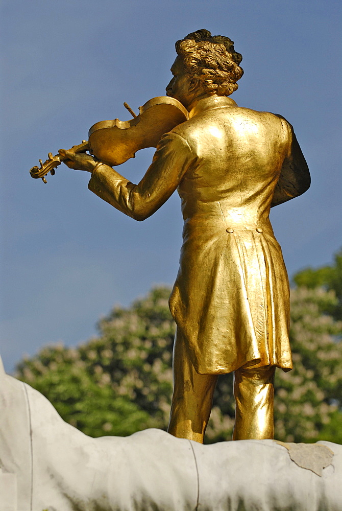 Johann Strauss memorial, Vienna, Austria