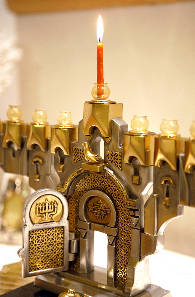 Hanukkah Menorah, Tel Aviv, Israel