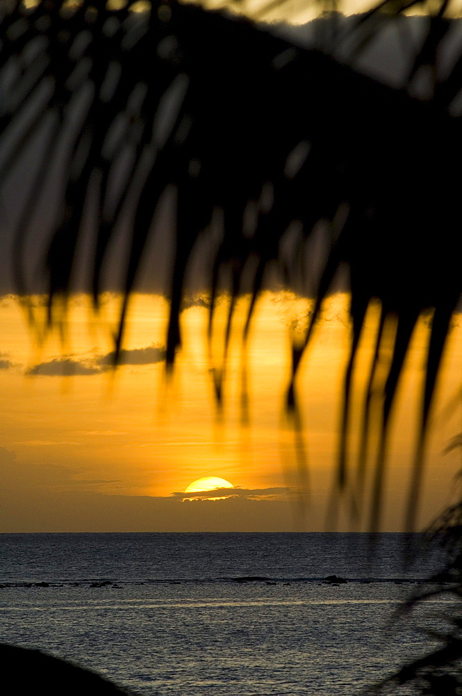 Sunset over Tamarin Bay, Hotel Taj Exotica Resort & Spa, Mauritius