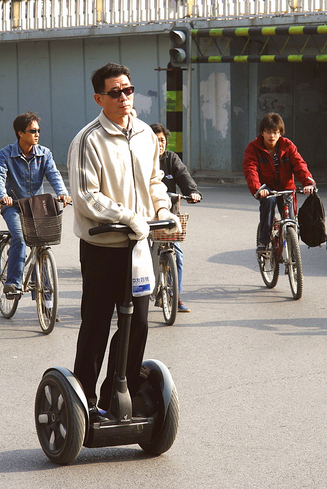 Segway Driver in Beijing, China