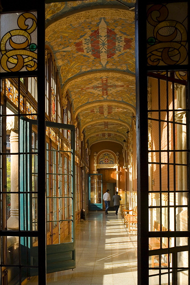 Hospital de la Santa Creu i Sant Pau, modernism, Domenech i Montaner, Eixample, Barcelona, Spain