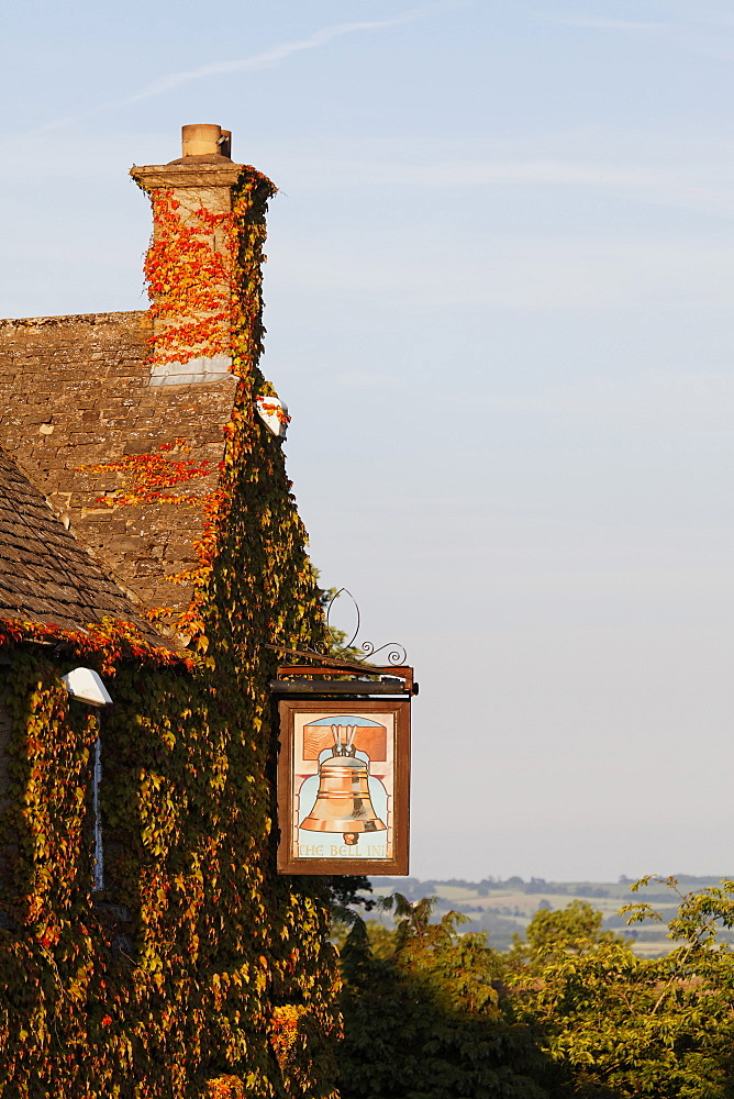 The Bell Inn Pub, Stow-on-the-Wold, Gloucestershire, Cotswolds, England, Great Britain, Europe