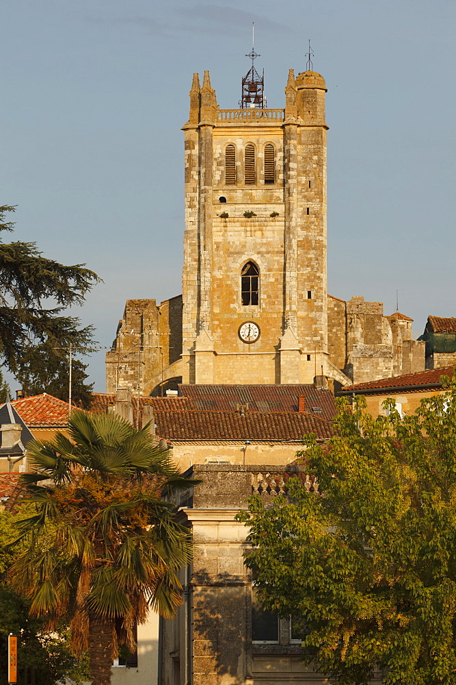 Cathedral Sainte-Pierre, cathedral, gothic, Condom, Condom-en-Armanac, Department Gers, Region Midi-Pyrenees, Via Podiensis, Camino de Santiago, St. James Way, France, Europe