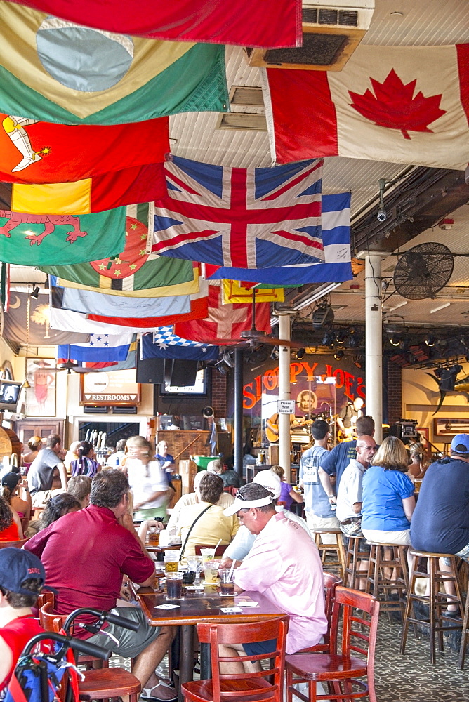 The famous bar pub Sloppy Joe's in Key West, Florida Keys, Florida, USA