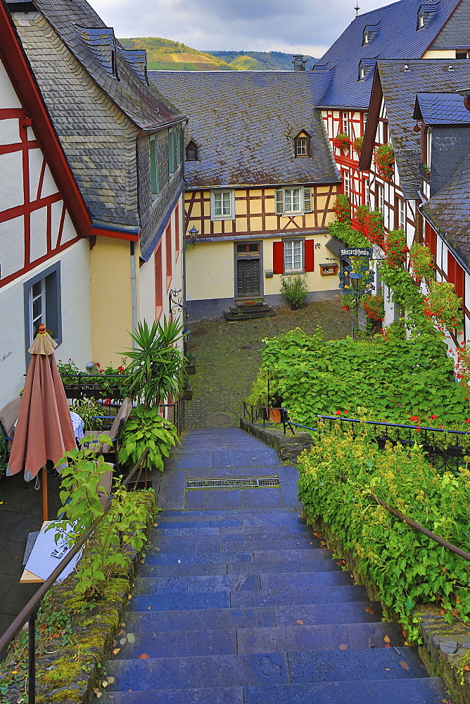 Old town of Beilstein, Mosel, Rhineland-Palatinate, Germany, Europe