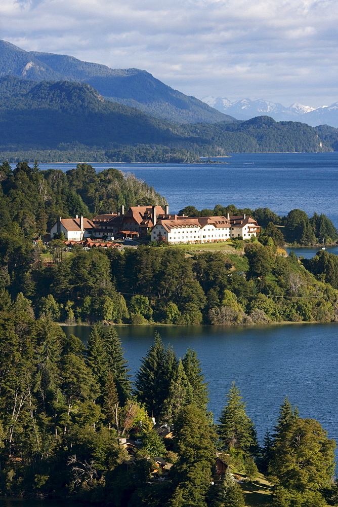 Hotel Llao Llao on Peninsula Llao Llao, San Carlos de Bariloche, Nahuel Huapi National Park, Rio Negro, Argentina