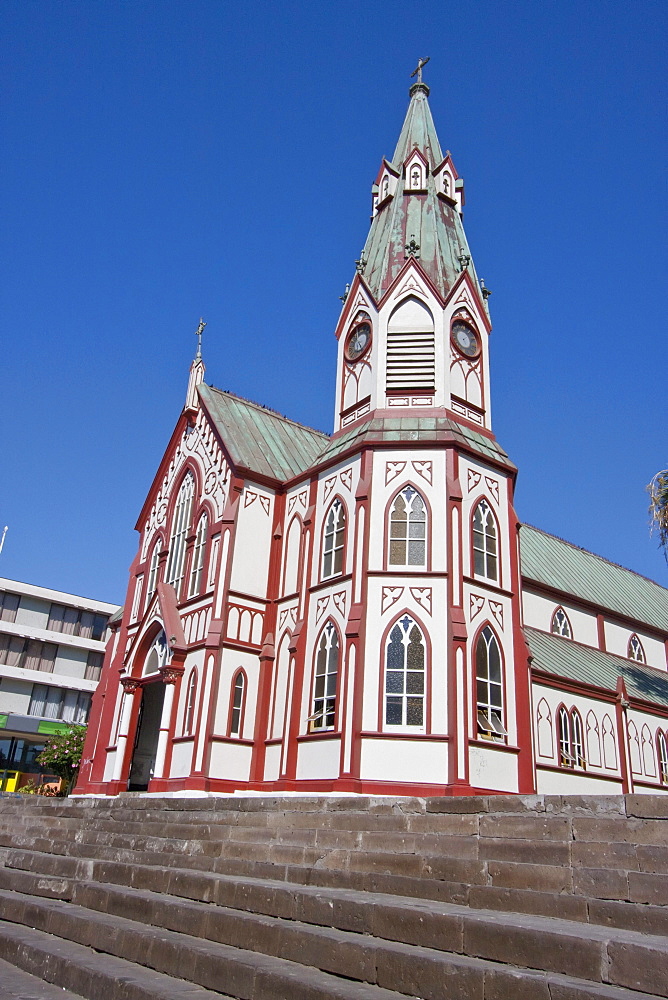 San Marcos Church, designed by Gustave Eiffel, Arica, Arica & Parinacota Region, Chile