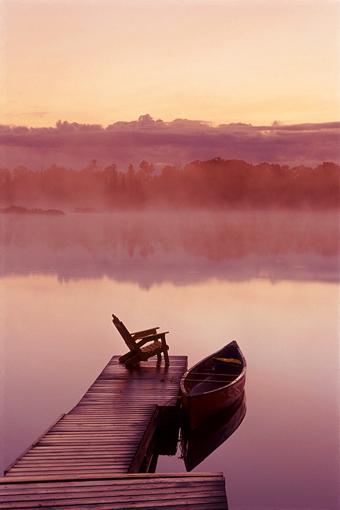 Canoe Dock, Pinawa, Manitoba