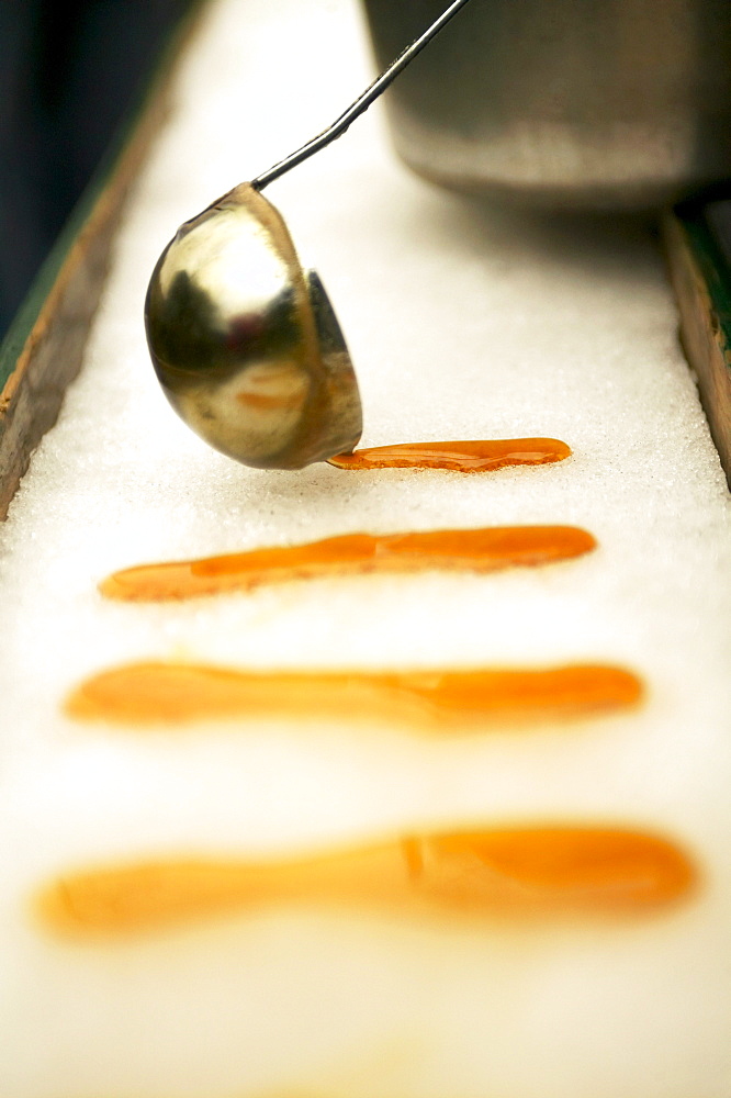 Maple Syrup on Snow, Cabane Sugar Shack, Brome-Missisquoi Region, Saint-Faustin, Quebec