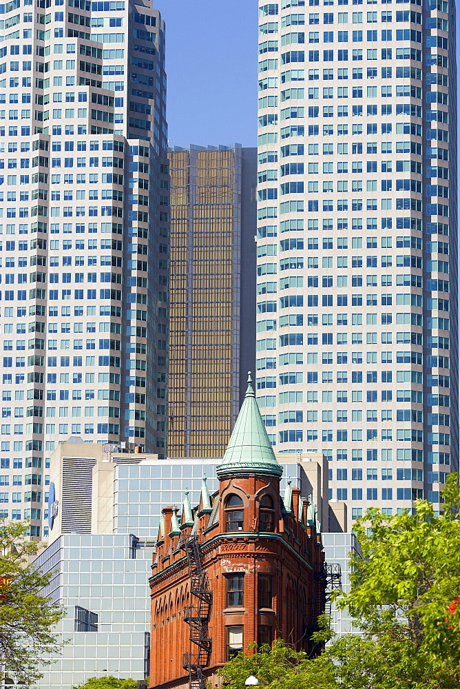 Flat Iron Building, Toronto, Ontario.