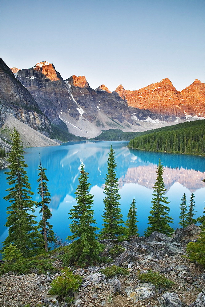 Moraine Lake, Banff National Park, Alberta.