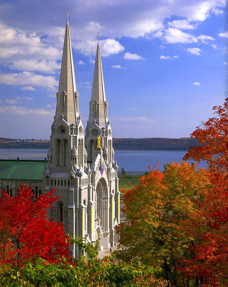 View of Sainte-Anne-de-Beaupre Basilica, Quebec