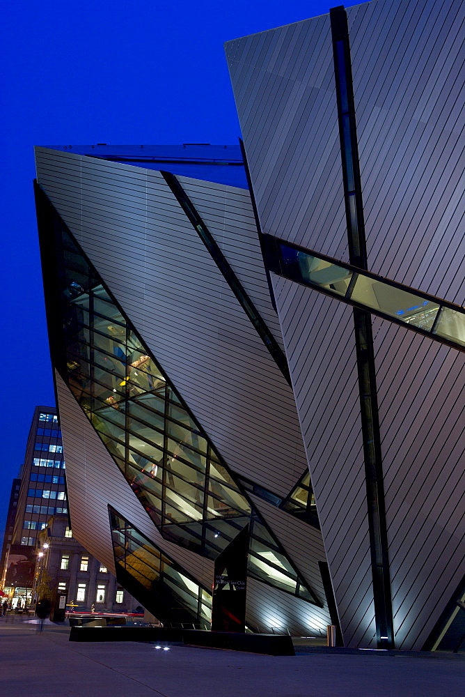 Michael Lee-Chin Crystal Building at the Royal Ontario Museum, Toronto, Ontario